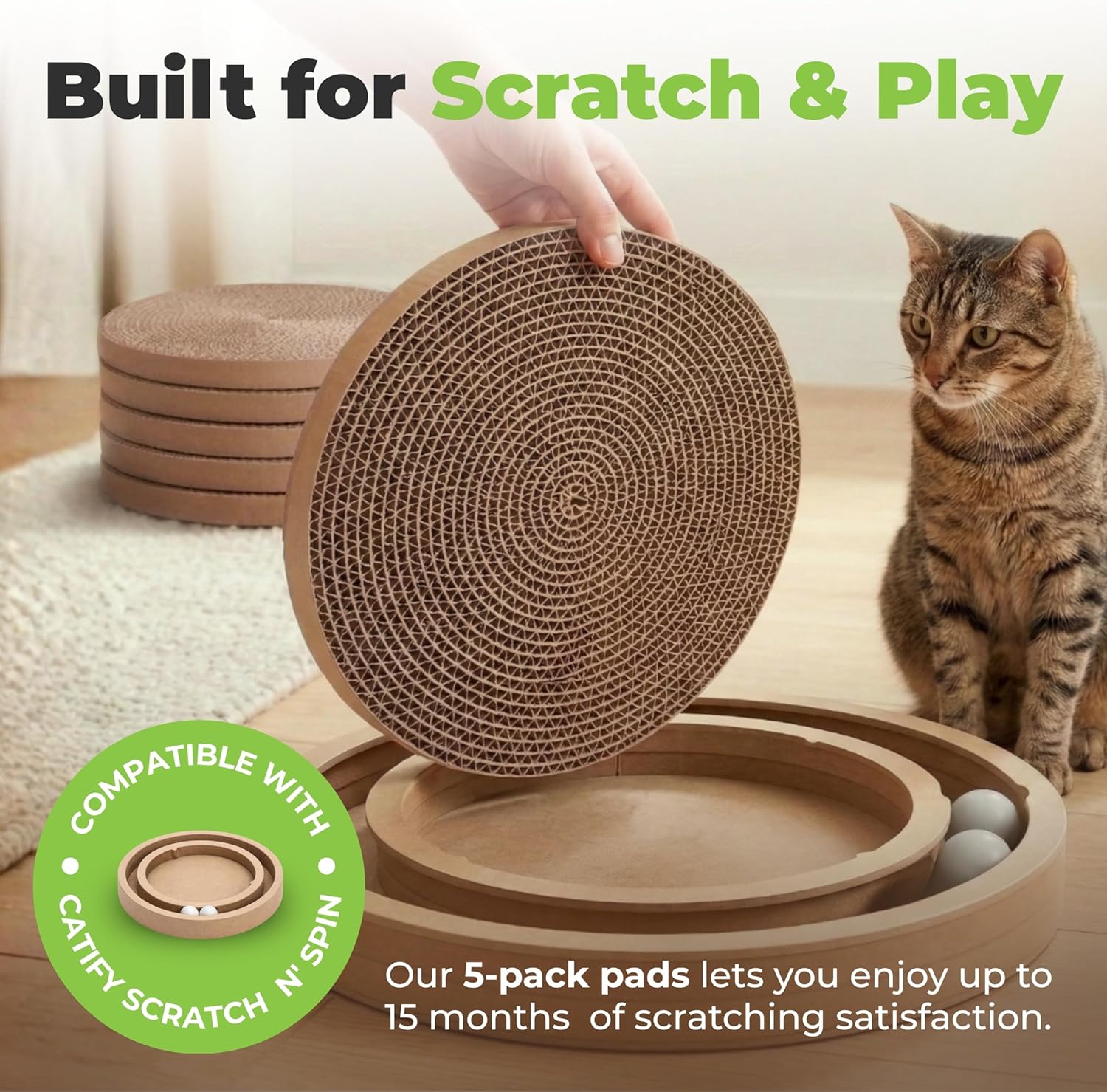 Heavy Duty Cat Scratcher - Image 2