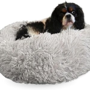 Light Grey Dog Bed
